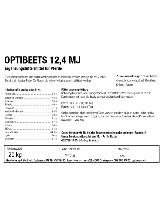 Optimera - Optibeets