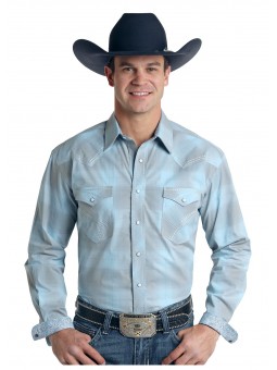 Westernhemd Vintage Ombre