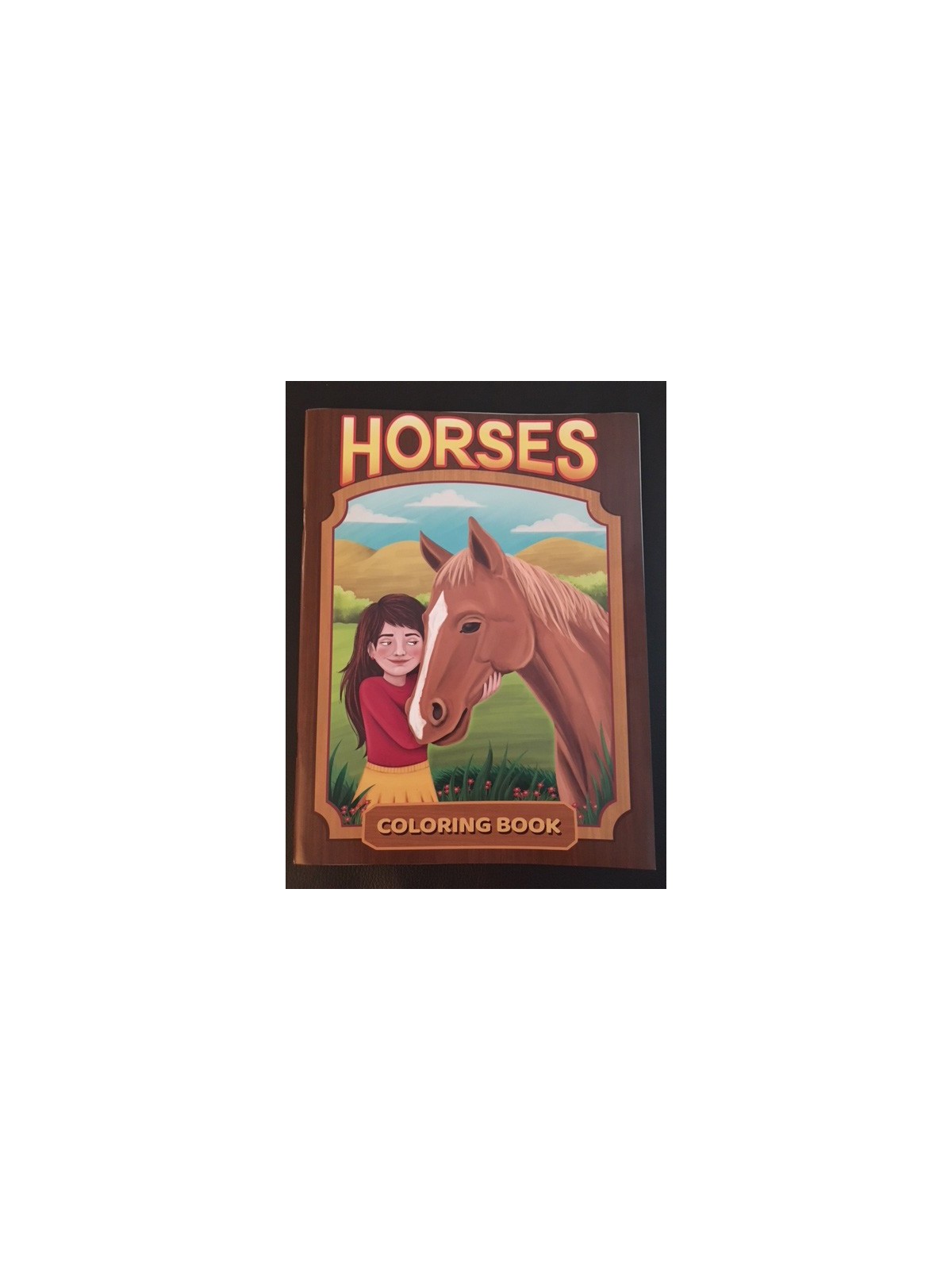 Horses Coloring Book