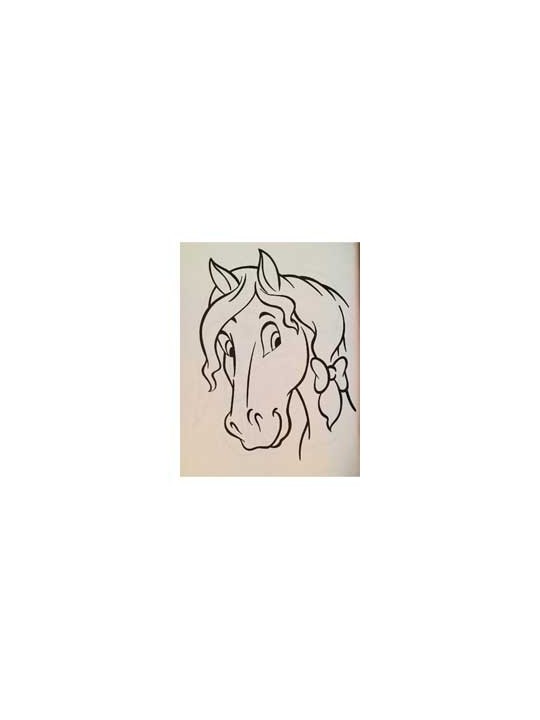 Horses Coloring Book