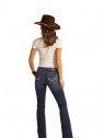 Mid Rise Boot Cut 6132