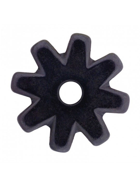 Black Satin 8 Point Rowel