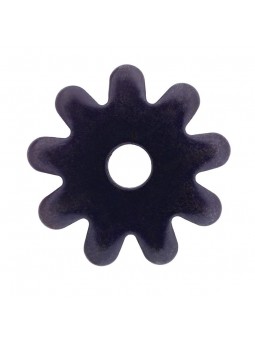 Black Satin 9 Point Rowel