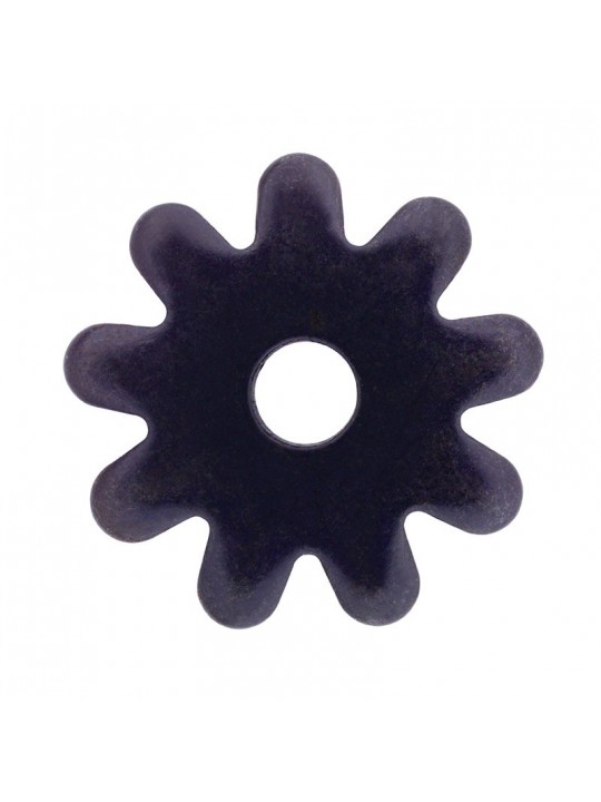 Black Satin 9 Point Rowel