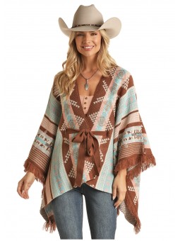 Poncho Taupe