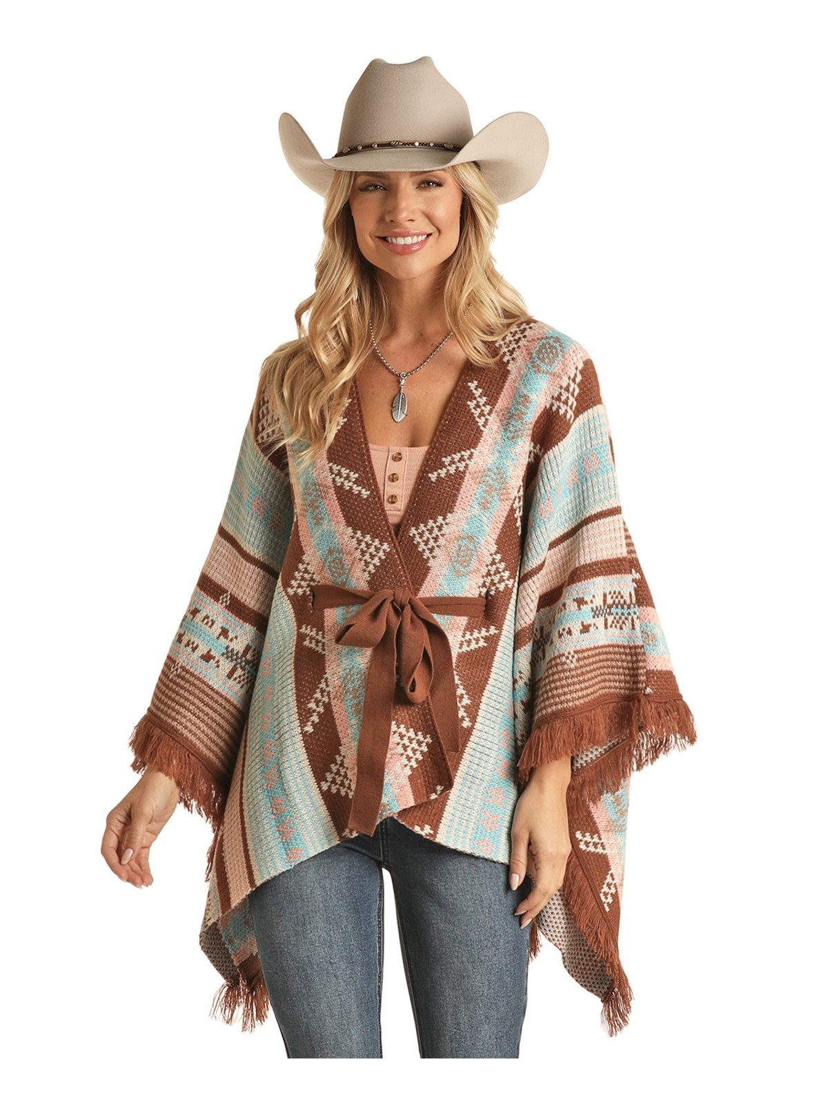 Poncho Taupe