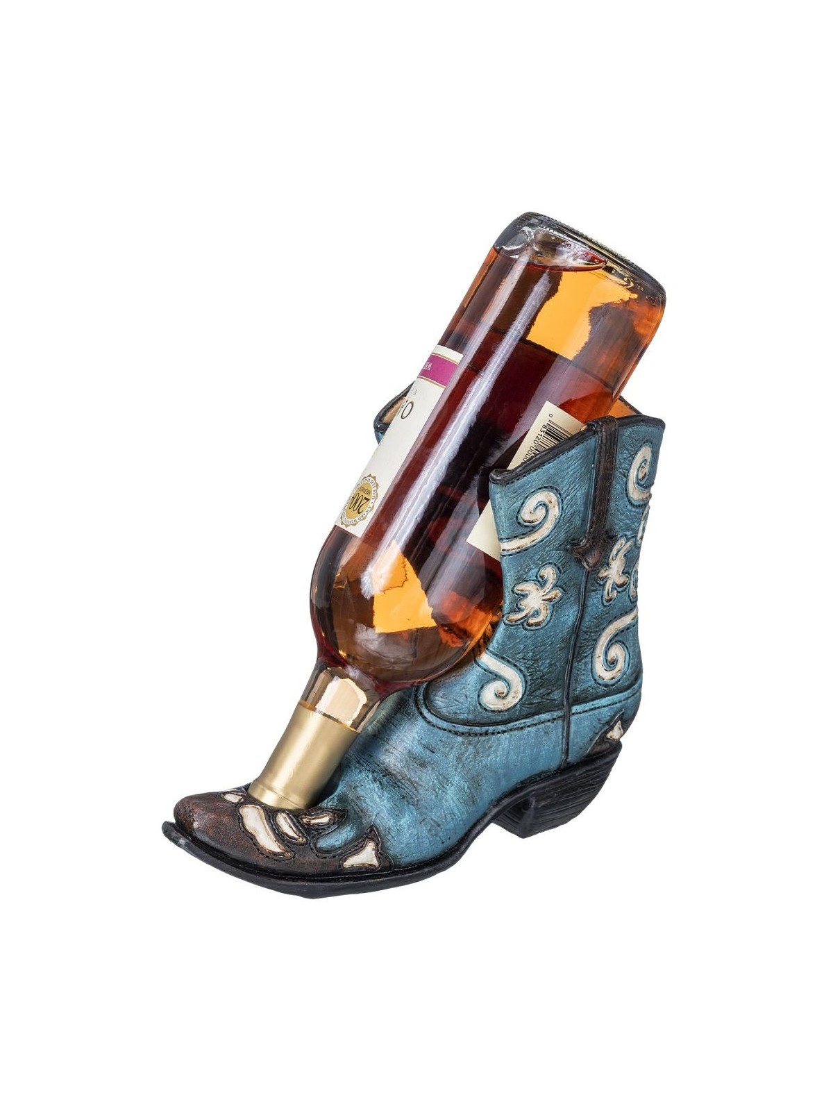 Cowboy Boot Weinflaschenhalter