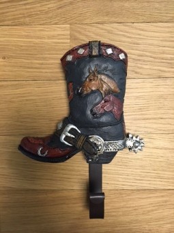 Wandhaken Cowboystiefel 21