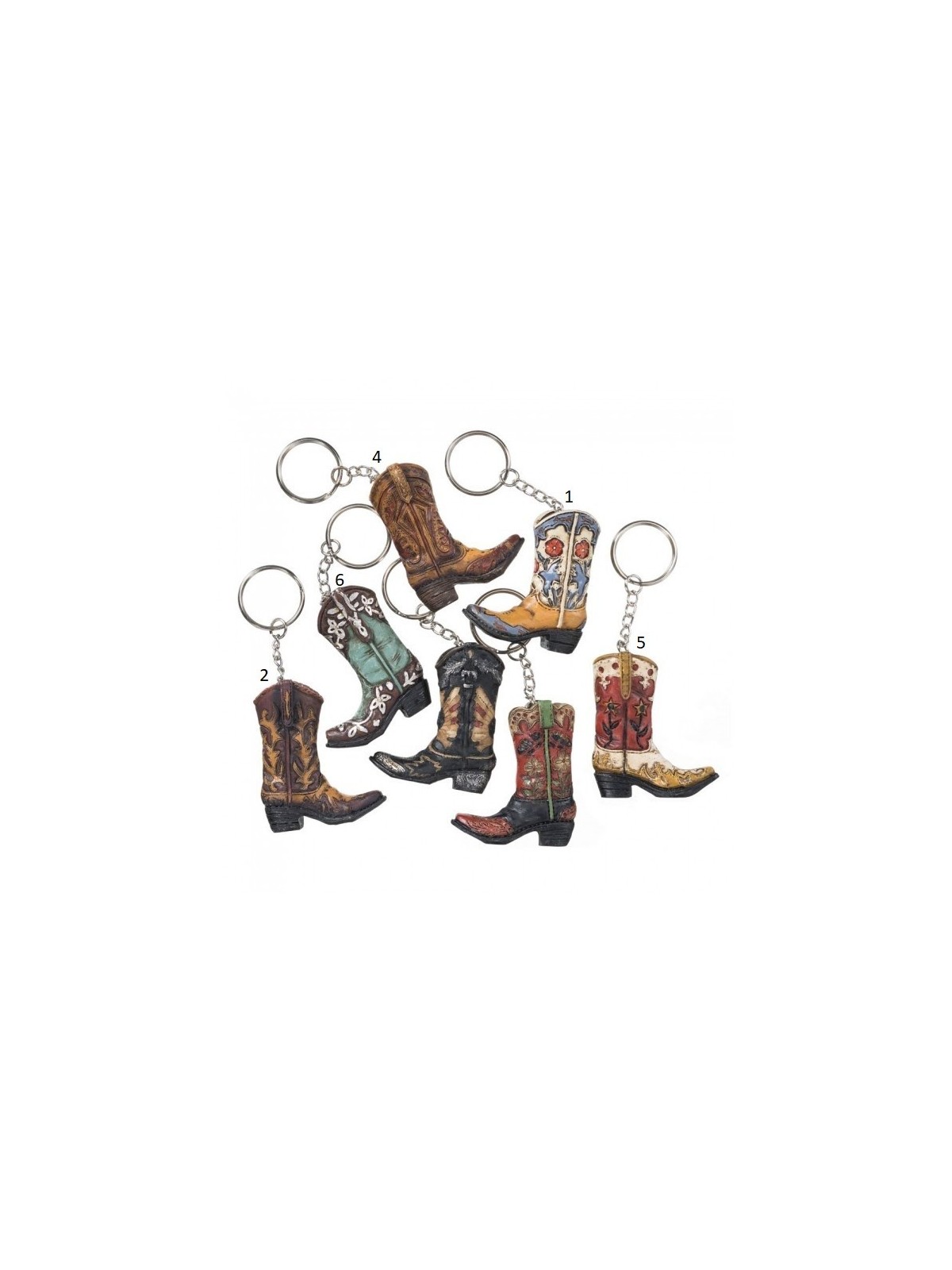 Keychain Cowboy Boot