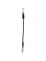 Bungee Trailer Tie black with silver