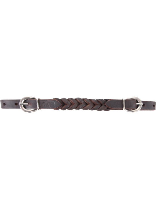 Latigo Blood Knot Curb Strap