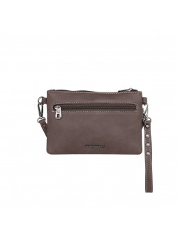 Turquoise Stone Crossbody braun