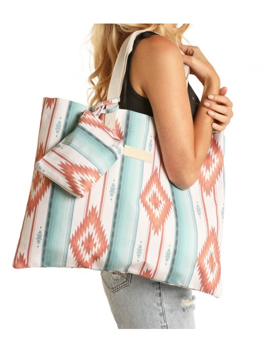 Aztec Print Bag