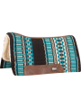 Performance Westernpad black turquoise