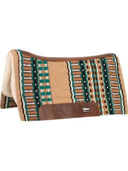 Performance Westernpad tan green