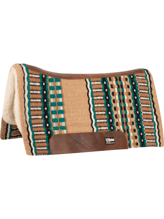 Performance Westernpad tan green