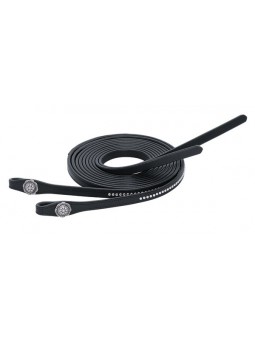 Back in Black Split Reins