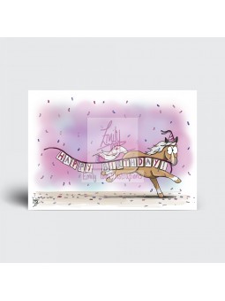 Geburtstagskarte Pony -...