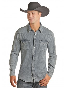 LS Western Shirt Light...