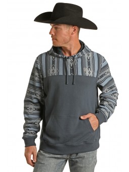 Aztec Print Hoodie