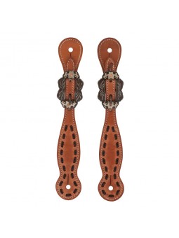 Buckstitch Spur Straps,...