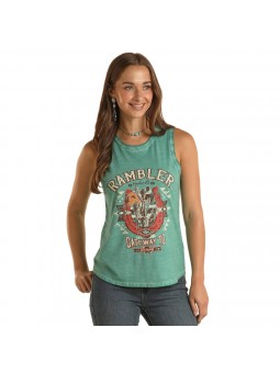 Rambler Tank Turquoise