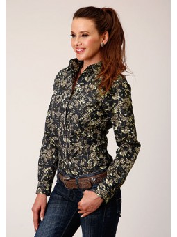 Westernbluse Vintage Dark...