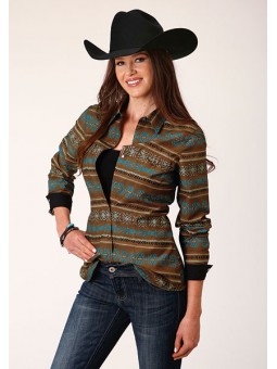 Westernshirt Clay Aztec