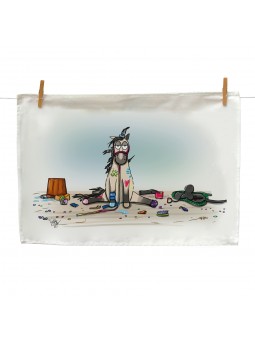 ‘Pony Camp’ Geschirrtuch