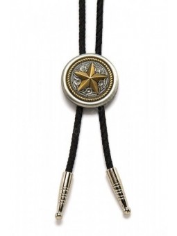 Golden Star Metal Bolo Tie