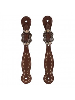 Spur Straps Buckstitch Dusk...