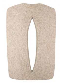 Weaver Equine Contoured Wool Blend Felt Liner Top View