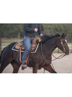 Classic Equine PTP2BK saddle pad riding