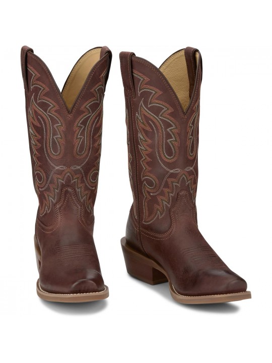 Ein Paar Justin Herren Westernstiefel Cowboy Town 13″ Bay Goat FN7255 Ein Paar Justin Herren Westernstiefel Cowboy Town 13″ Bay Goat FN7255