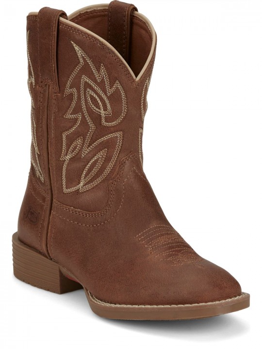 Justin Kinder Westernstiefel Canter Junior 8″ Amber JK7516 Justin Kinder Westernstiefel Canter Junior 8″ Amber JK7516