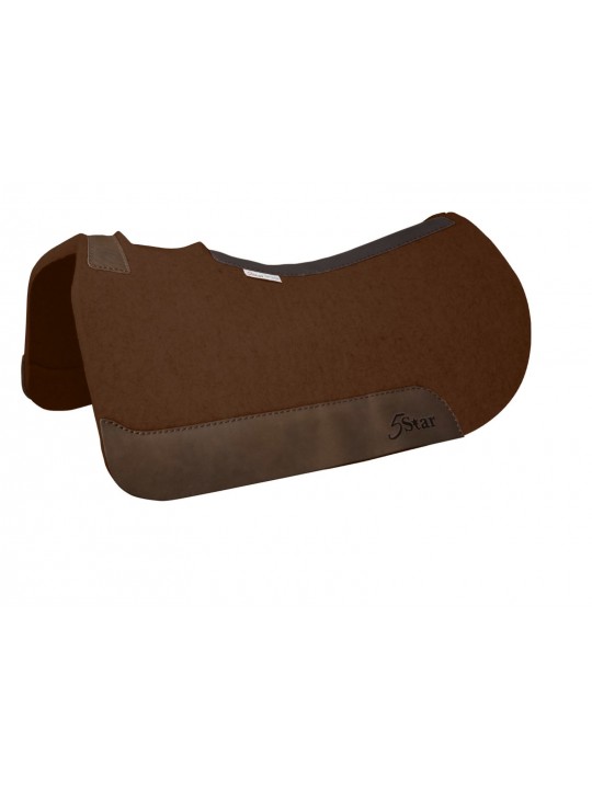5 Star The Barrel Racer kurzes Westernpad 30x28 braun