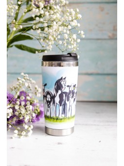 Cow Pony Travel Mug