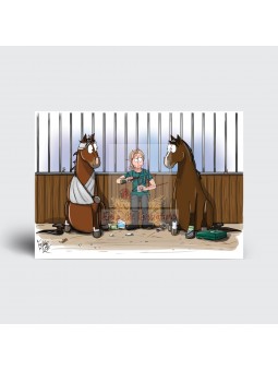 ‘2 4 1 Vet Special’ Grusskarte