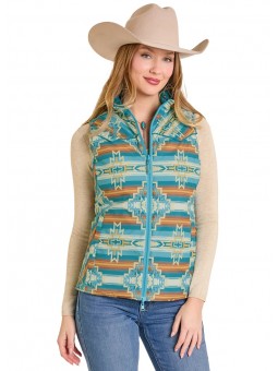 Aztec Reversible Quilted Vest