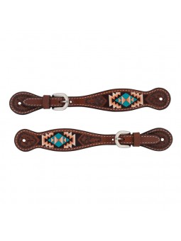 Turquoise Cross Aztec Spur...