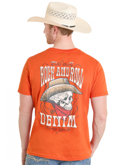 Skull Cowboy Graphic T-Shirt