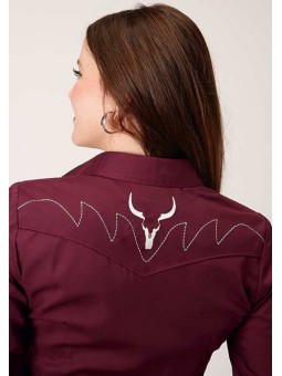 Heritage Wine Western L/S...
