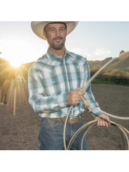 Herren Westernhemd –...