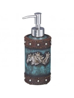 Horse Head and Blue Leather...
