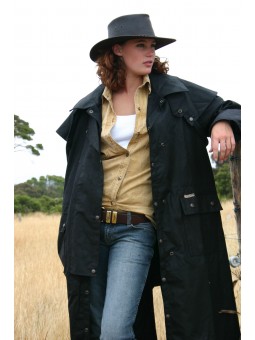 Longrider Coat - Oilskin...