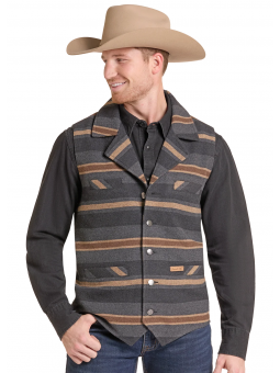 Striped Montana Vest
