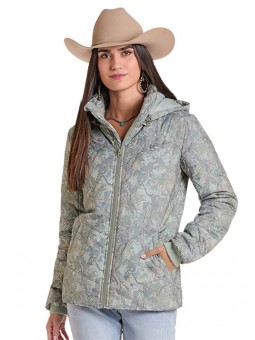 Camo Puffer Jacket