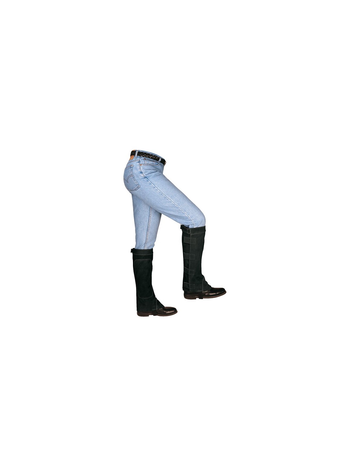 Half Chaps Black