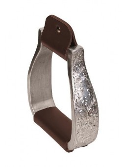 Aluminum Stirrups Engraved