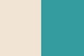Beige/Türkis